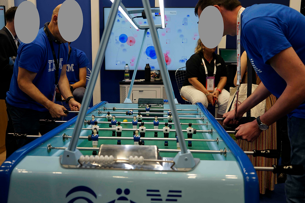IBMの体験型のブース©️Allo France JP