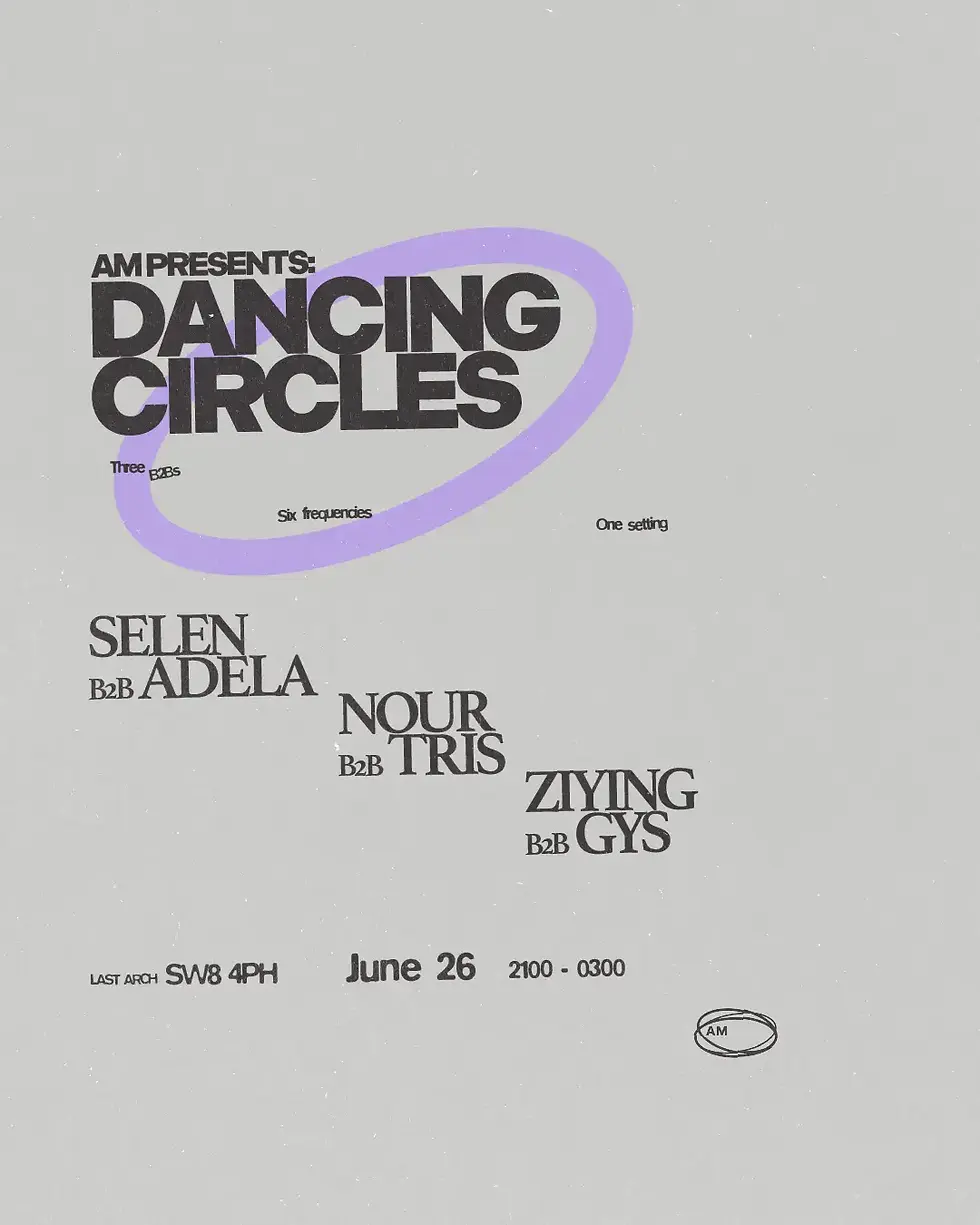 AM presents: Dancing Circles