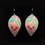 Thumbnail: Gum Blossom — Large Anodised Dangles