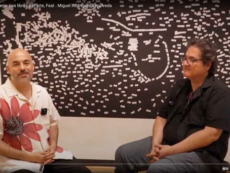 Podcast: Arte en Serie. Los libros y el arte, Feat . Miguel Rodríguez Sepúlveda. Entrevista por Ginés Navarro.