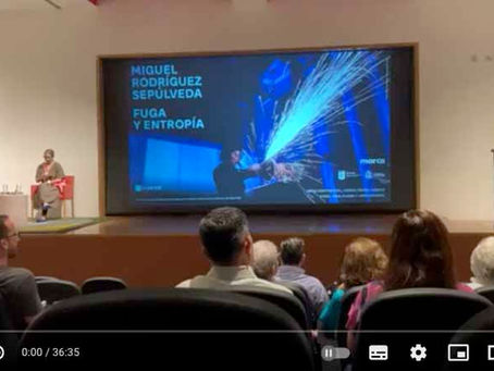 Charla inaugural de exposición FUGA Y ENTROPÍA en MARCO Museo Arte Contemporáneo de Monterrey