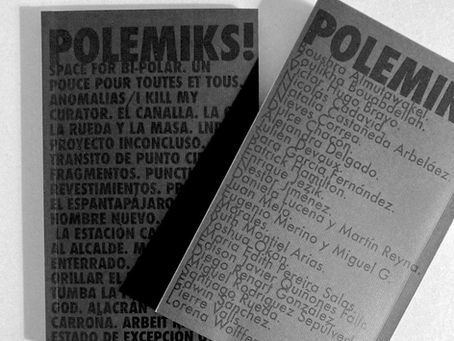 "Un proyecto sobre insectos que nunca han sido ni serán vencidos", texto de Miguel Rodríguez Sepúlveda para el libro POLEMIKS. [English / español]