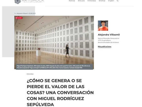 ¿CÓMO SE GENERA O SE PIERDE EL VALOR DE LAS COSAS?, Alejandra Villasmil
