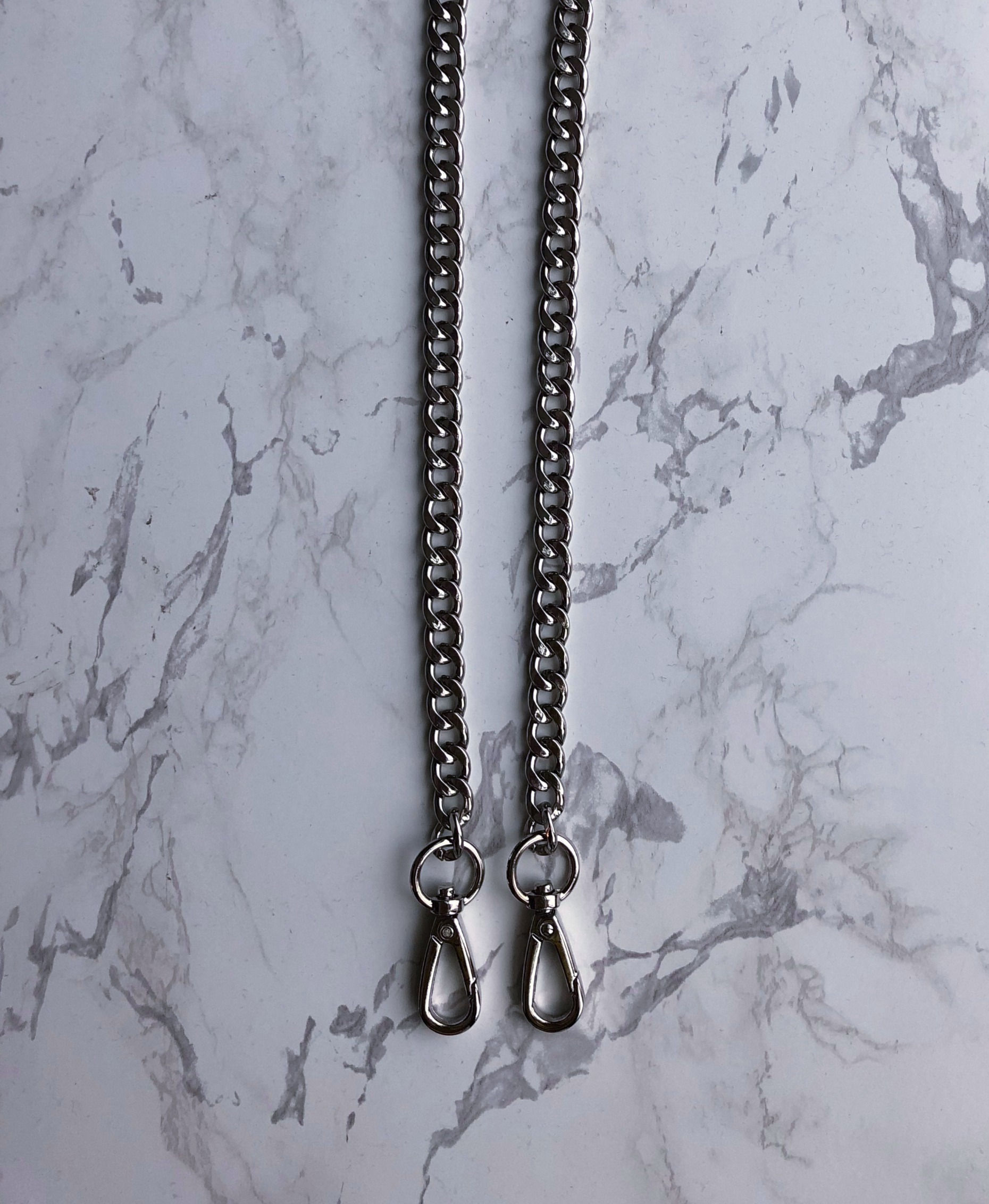 'SILVER - SHORT CHAIN' strap