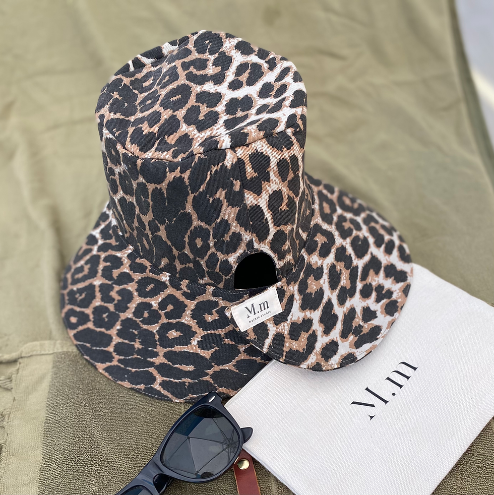 Küçük resim: Şapka, leopar 