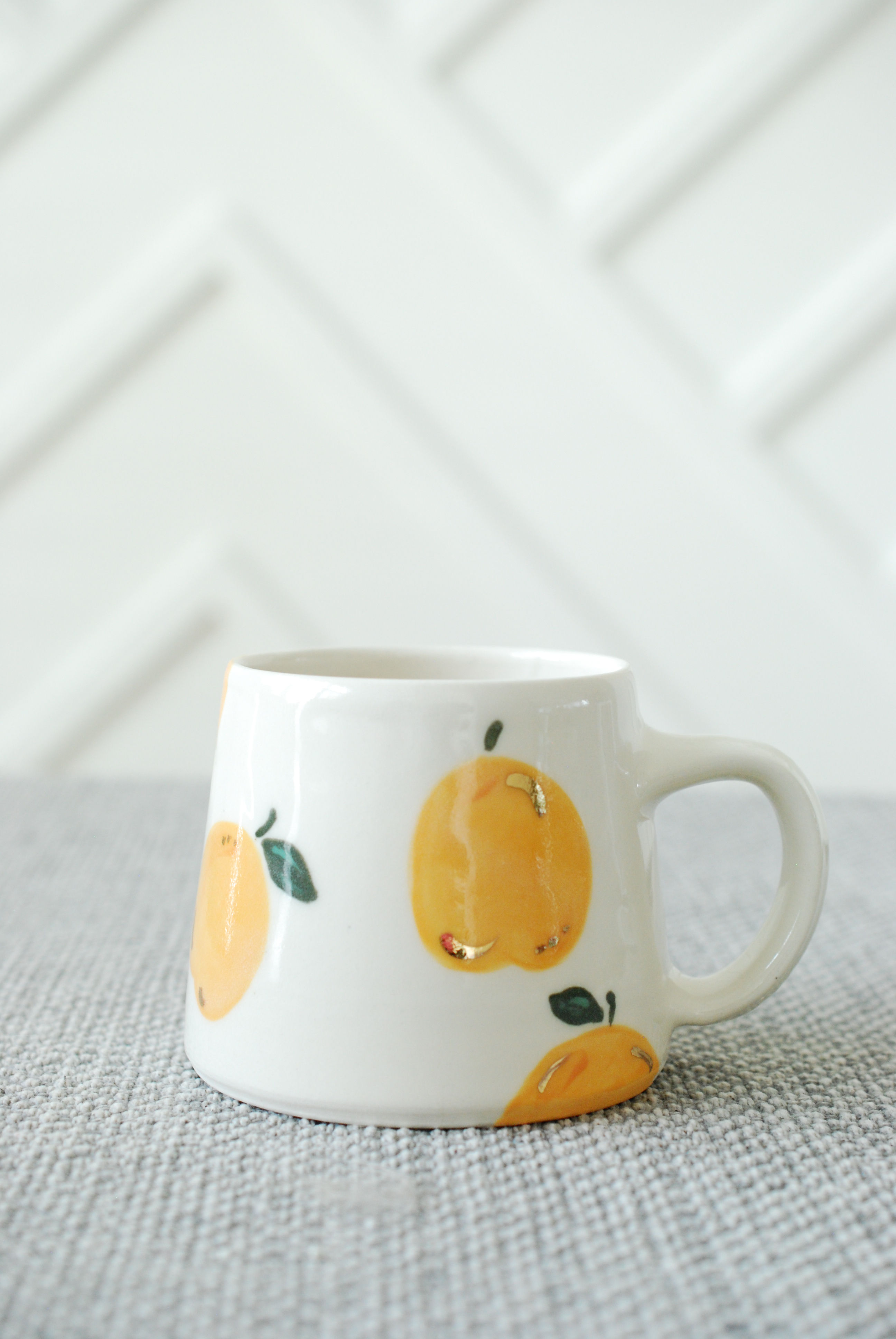 Georgia Peach Ceramic Mug
