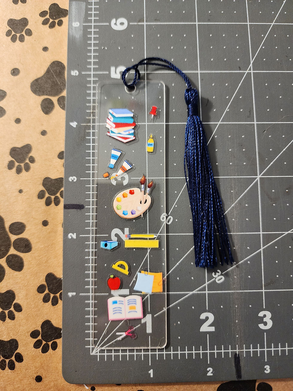Thumbnail: Teacher Bookmark - Acrylic