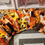 Thumbnail: Autumn Pumpkin Fabric Wreath with Orange Accents Handmade