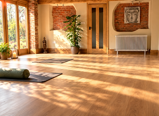 repurposed yoga barn