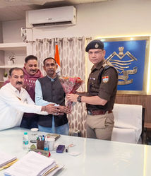 рд╡рд┐рдЬрдпреА рд╣реЛрдиреЗ рдХреЗ рдмрд╛рдж рдПрд╕рдПрд╕рдкреА рд╕реЗ рдЪреЗрдпрд░рдореЗрди рдиреЗ рдХреА рдореБрд▓рд╛рдХрд╛рддред