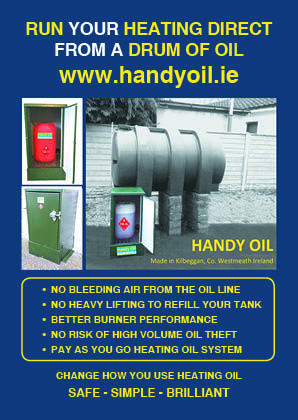 Heating oil Dispenser, Kilbeggan, You dont need an oil tank anymore.