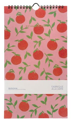 Verjaardagskalender &Ink Peach