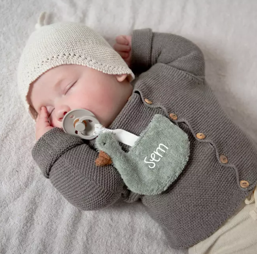 koeka speendoekje eend dijon met naam Sem