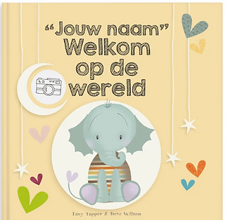Kinderboek welkom op de wereld