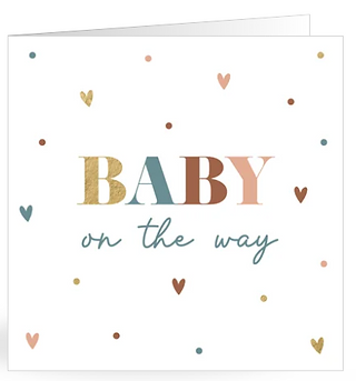 kaartje baby on the way