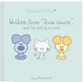 Kinderboek welkom lieve naam