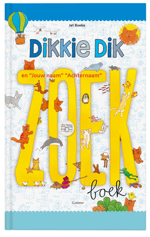 Dikkie dik zoekboek met jouw naam