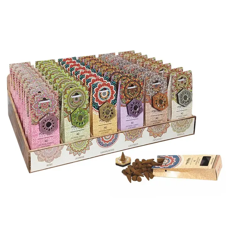 Mandala Incense Cones