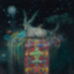 The Cross Rose in the Garden of Venus, oil on canvas, 2016