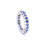 Thumbnail: Blue Sapphires Eternity Band Ring