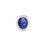 Thumbnail: Massive Blue Sapphire Diamonds Ring