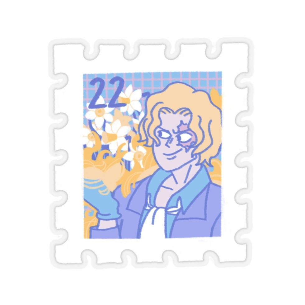 Sabo Daffodils Kiss-Cut Stickers