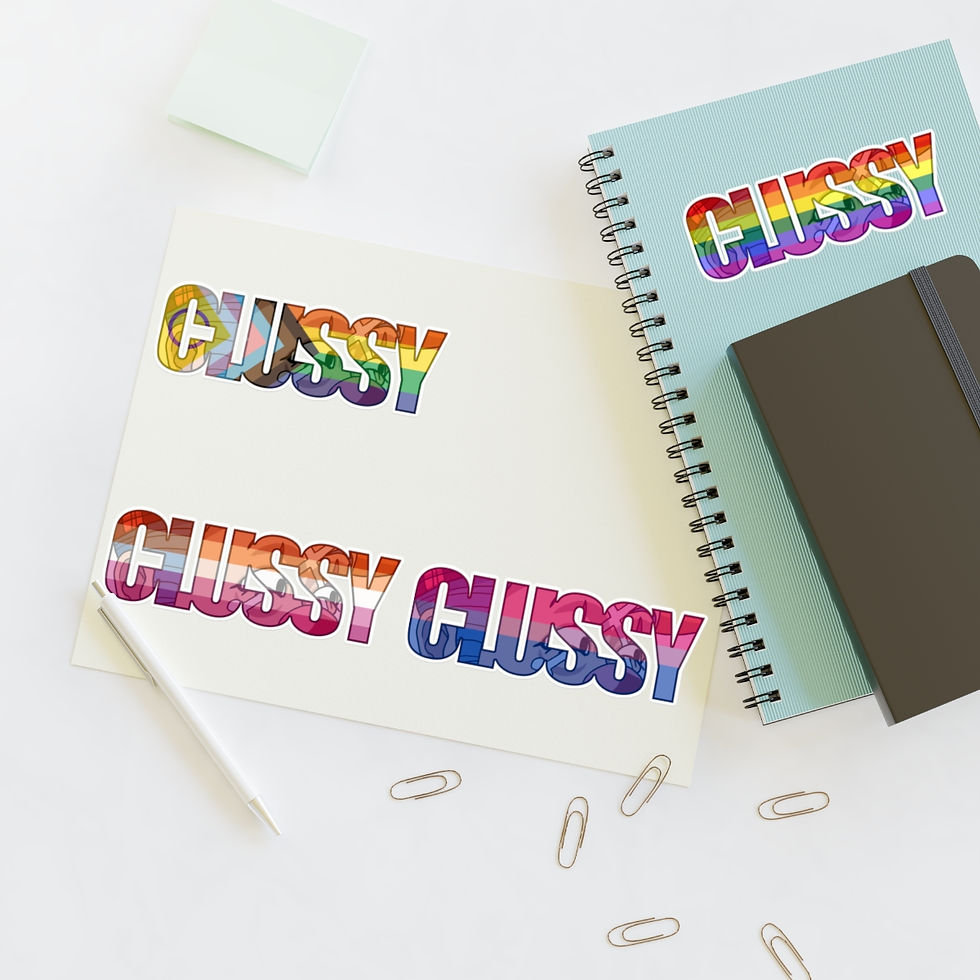 CLUSSY PRIDE 1 Sticker Sheets