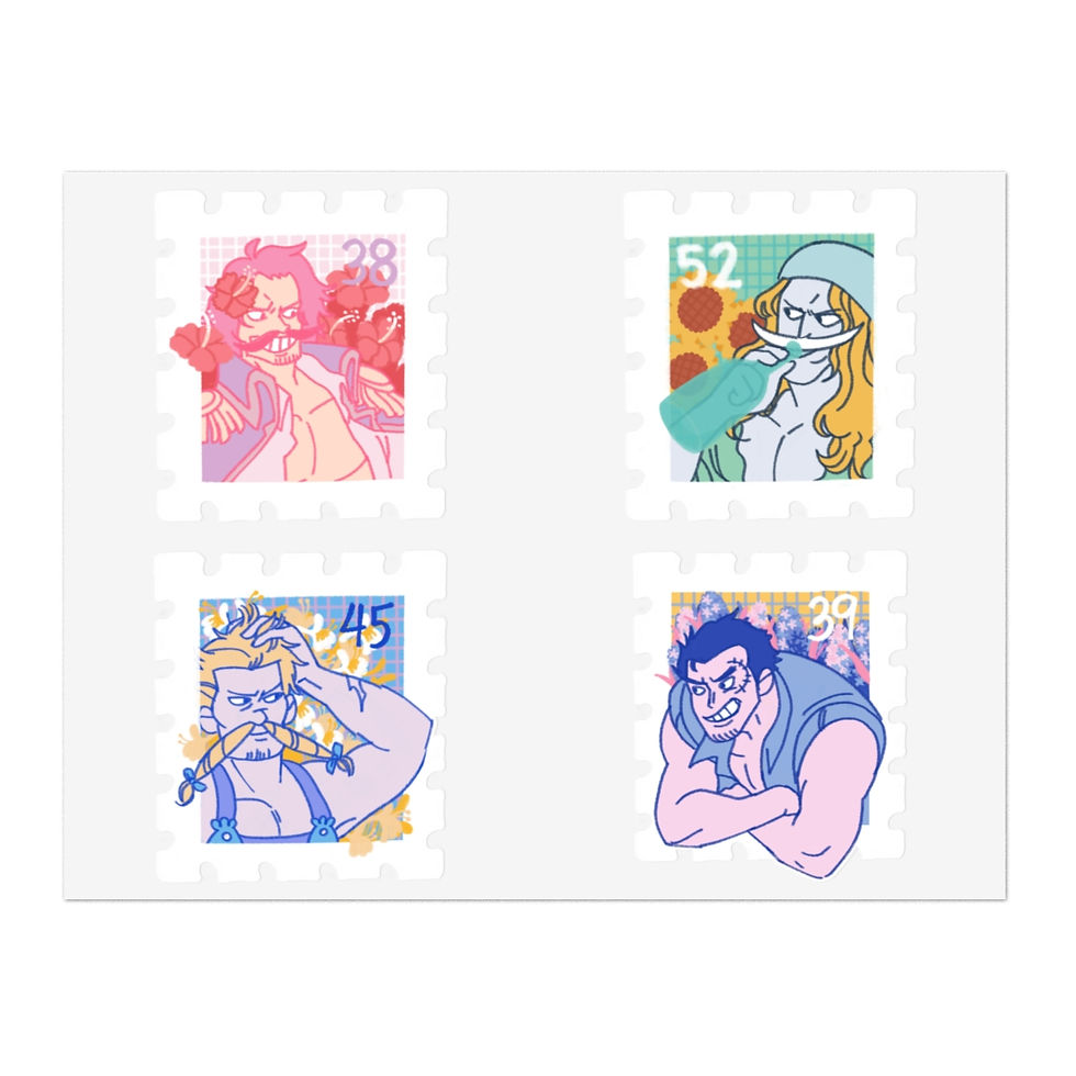 Young Daddies Sticker Sheets