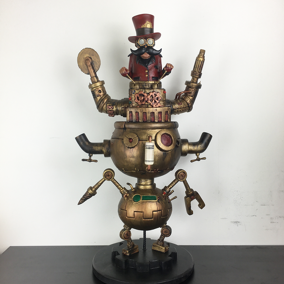 TOUR DE SAMME a.s.b.l. 's mascot Repair & Paint w.i.p. by mitach.works.