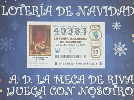 Lotería de navidad MK a la venta