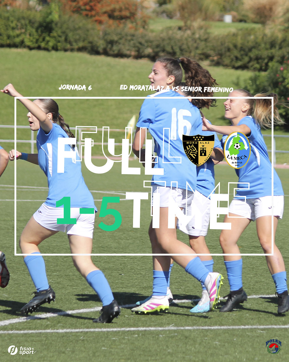 E.D. Moratalaz A 1 - 5 Senior Femenino
