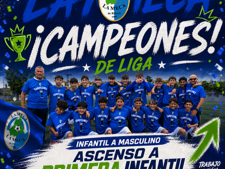 El Infantil A Masculino, campeón de liga y nuevo equipo de Primera Infantil