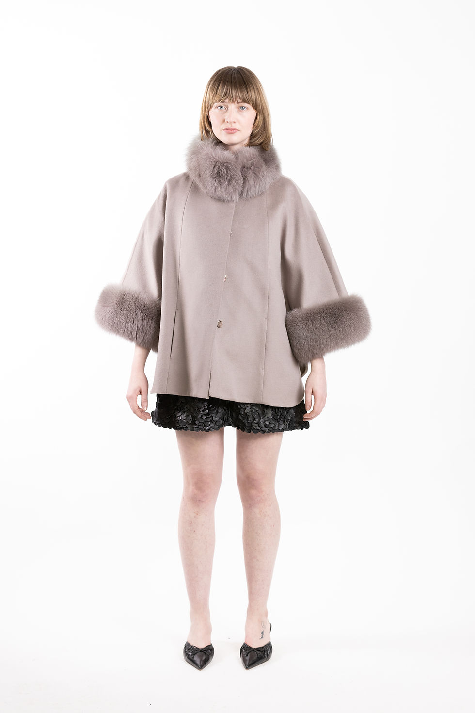 Thumbnail: Opéra Fur-Trimmed Capelet
