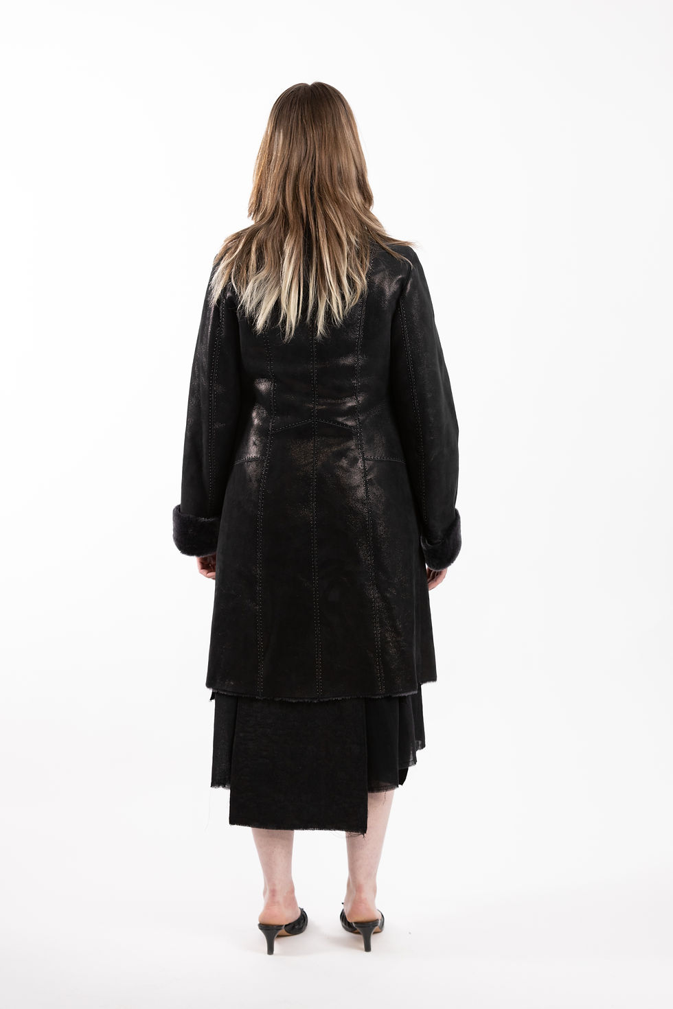 Thumbnail: Astral Shearling Coat with Hood