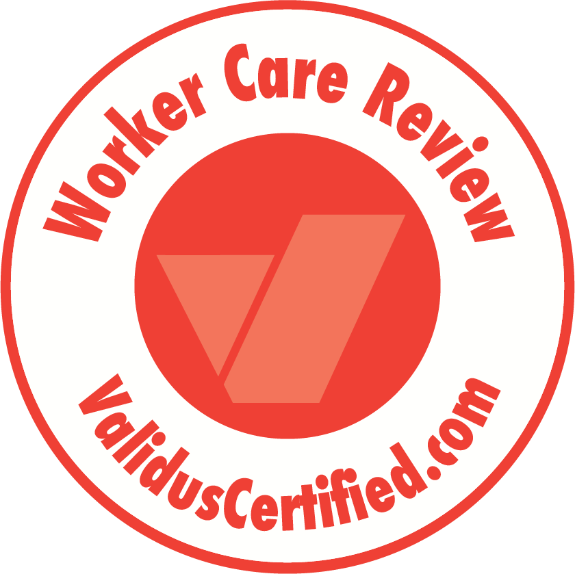 Worker Care Review Certification by Validus