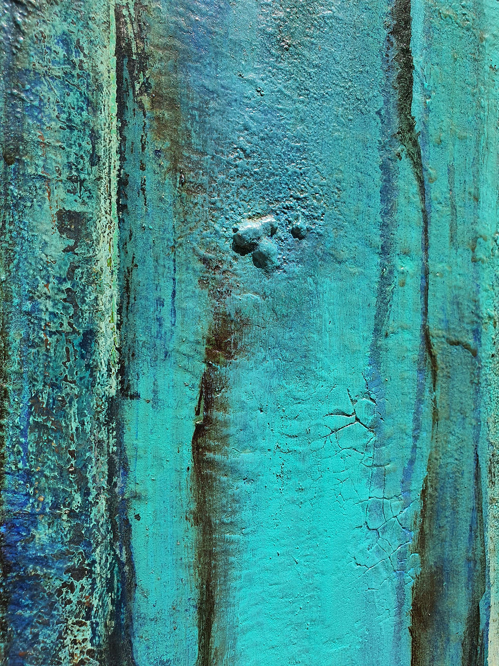 Μικρογραφία: "Still got the blues" | Acrylic abstract painting | 2023 | 100x50 cm