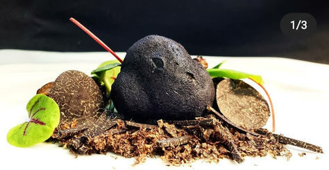 Vegan Peanut and truffle parfait recipe