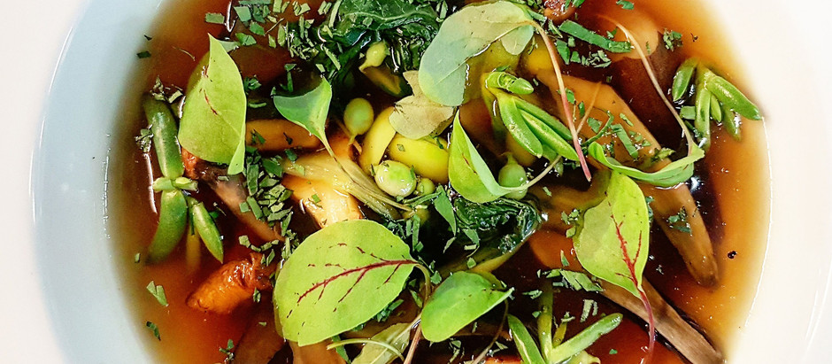 Mushroom consommé recipe