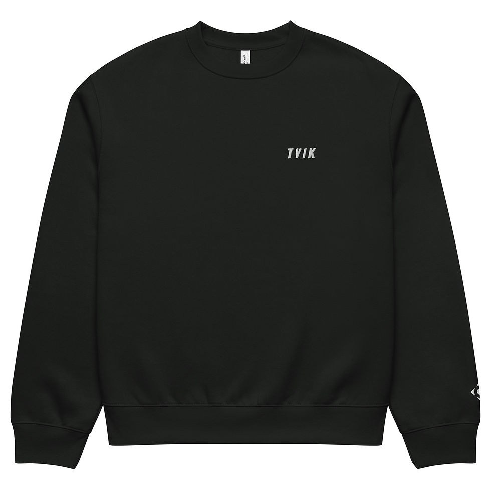 Thumbnail: TYIK JUSTWATCH Oversized Heavyweight Sweatshirt