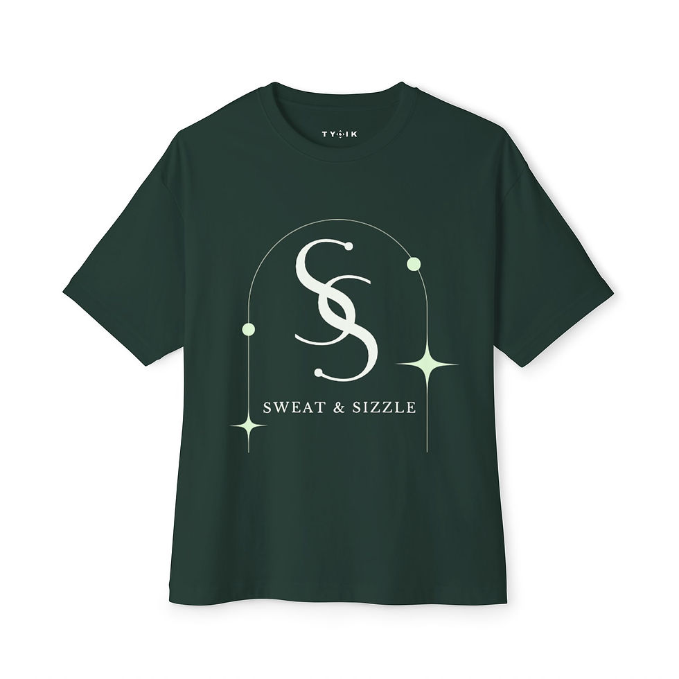 Thumbnail: TYIK x Sweat & Sizzle - Oversized Box Tee