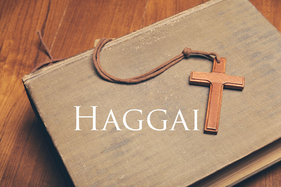 Haggai: First Things First