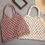 Thumbnail: Handmade Crochet Tote Bags,Crochet Macrame Tote Bag,Cotton Rope Tote Bag,Brides