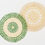 Thumbnail: Green Round Placemats, Woven Placemats, Jute Placemats, Wicker Placemats, Outdo