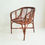Thumbnail: Rattan chair Adult Wicker chair vintage porch Lounge Arm chair Balcony Sunroom 