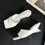 Thumbnail: Eilyken 2025 New Design Concise Wedges High Heels Women Slippers Square Toe Par