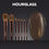 Thumbnail: Hourglass Makeup Brush Set Portable 7 Pcs, High Quality Soft Animal Hair Brush 