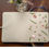 Thumbnail: Embroidered Tulip Fabric Journal Beige Handmade Traveler's Notebook A5 A6 Ancie