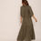 Thumbnail: Maxi Dress Loose fitting Maxi dress adjustable waist Beach wear Frill dress wom