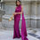 Thumbnail: Elegant Women's Ribbon Long Satin Party Dress Halter Backless Sleeveless Female