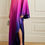 Thumbnail: Lux Satin Printed Women Kaftan Off Shoulder Fancy Caftan Perfect for Resort Par
